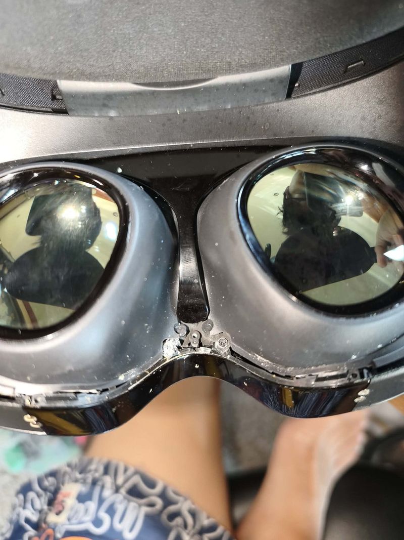 งานซ่อมโครงสะพานจมูก headset