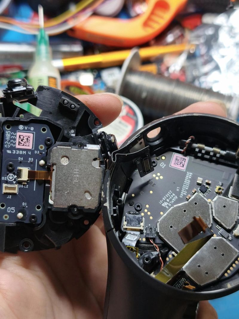 แกะ controller ภายใน + เปลี่ยน joystick
